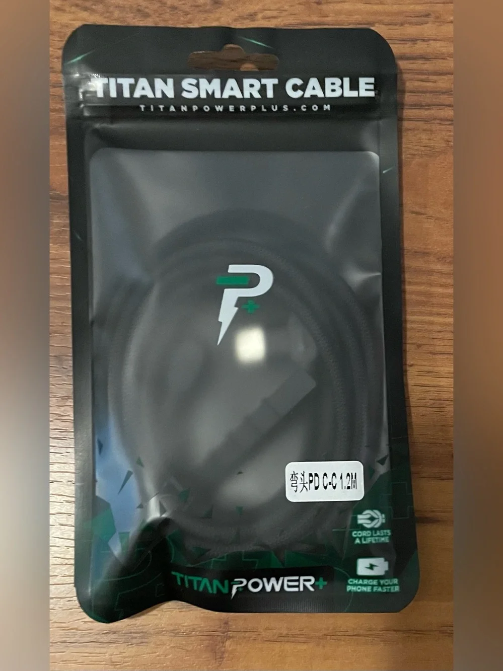 Titan Power Titan Smart Cable - Black (5 Pack) Cell Phone Chargers Cables New